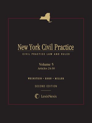 cover image of New York Civil Practice